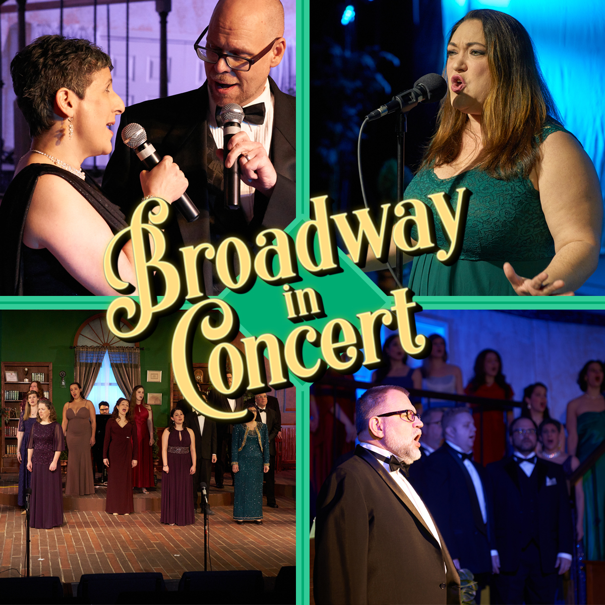 Broadway in Concert Collage