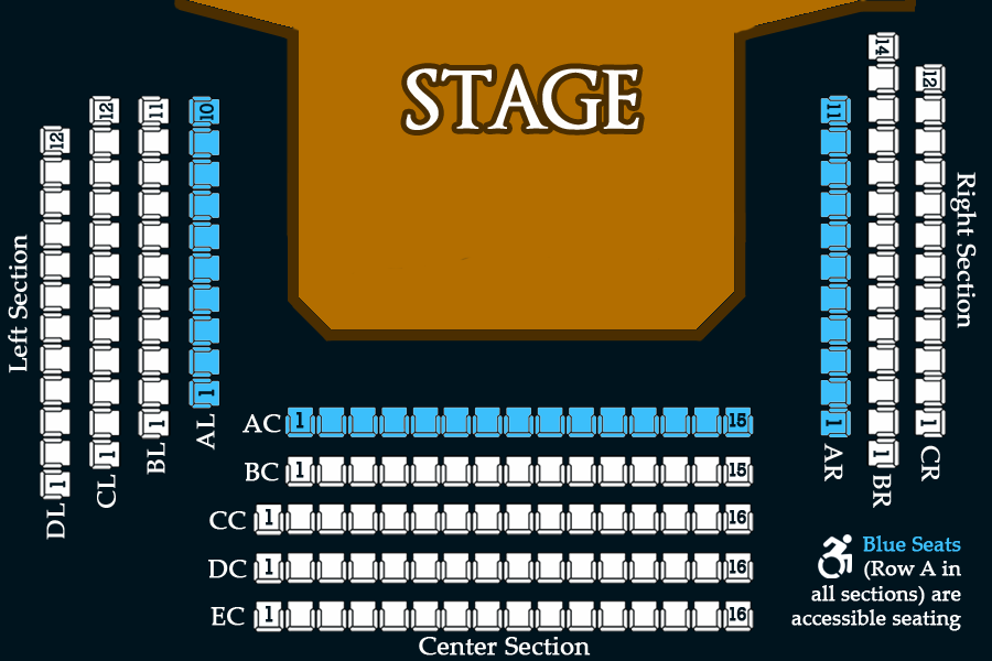 Ellicott Creek Playhouse Seating Chart